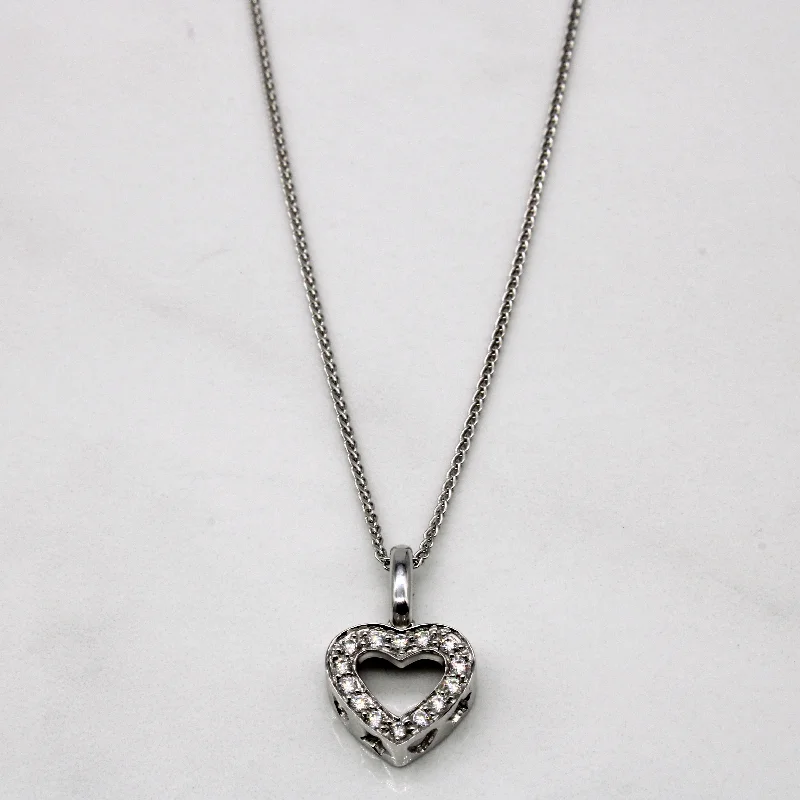 Bold And Beautiful Jewelry Now At Irresistible Prices Diamond Heart Pendant | 0.14ctw | 18" | Bold And Beautiful Jewelry Now At Irresistible Prices Diamond Heart Pendant | 0.14ctw | 18" |