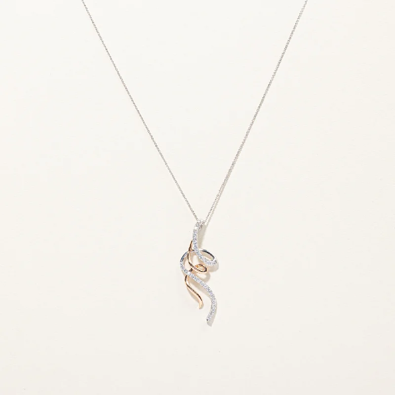 Luxury Jewelry Clearance – Shop Premium Styles Now Diamond Journey Pendant Necklace | 0.30ctw | 18"| Luxury Jewelry Clearance – Shop Premium Styles Now Diamond Journey Pendant Necklace | 0.30ctw | 18"|