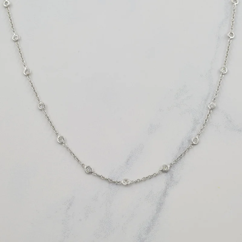 Jewelry Clearance Event – Stock Up Before It's Over Diamond Necklace | 0.32ctw | 18.50" | Jewelry Clearance Event – Stock Up Before It's Over Diamond Necklace | 0.32ctw | 18.50" |
