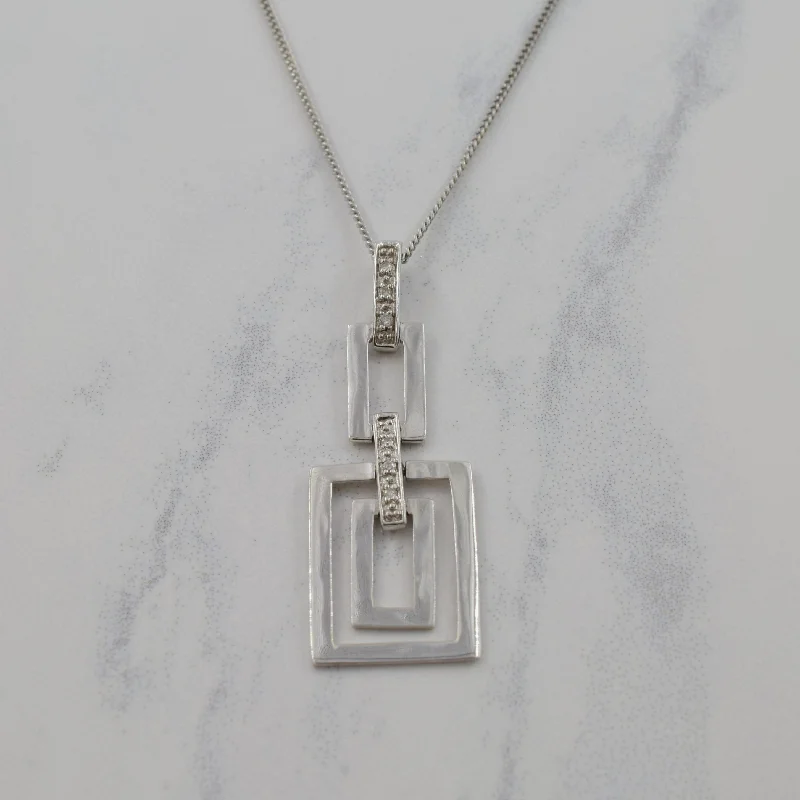Affordable Elegance – Premium Jewelry At Special Prices Diamond Art Deco Pendant Necklace | 0.03ctw | 18.25" | Affordable Elegance – Premium Jewelry At Special Prices Diamond Art Deco Pendant Necklace | 0.03ctw | 18.25" |