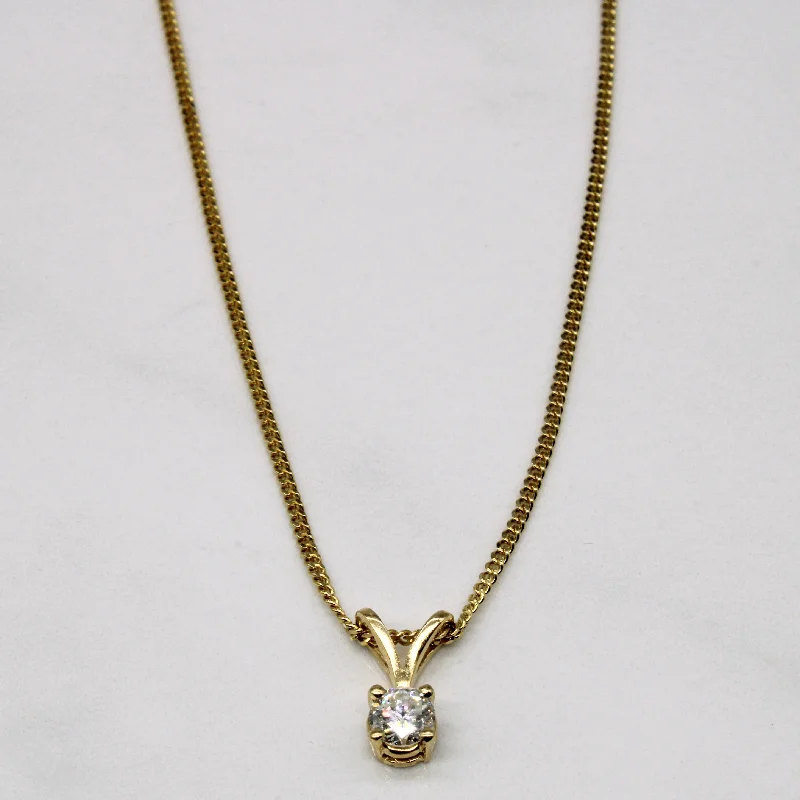 Huge Savings On Premium Jewelry Styles Diamond Pendant & Necklace | 0.30ct | 18" |
