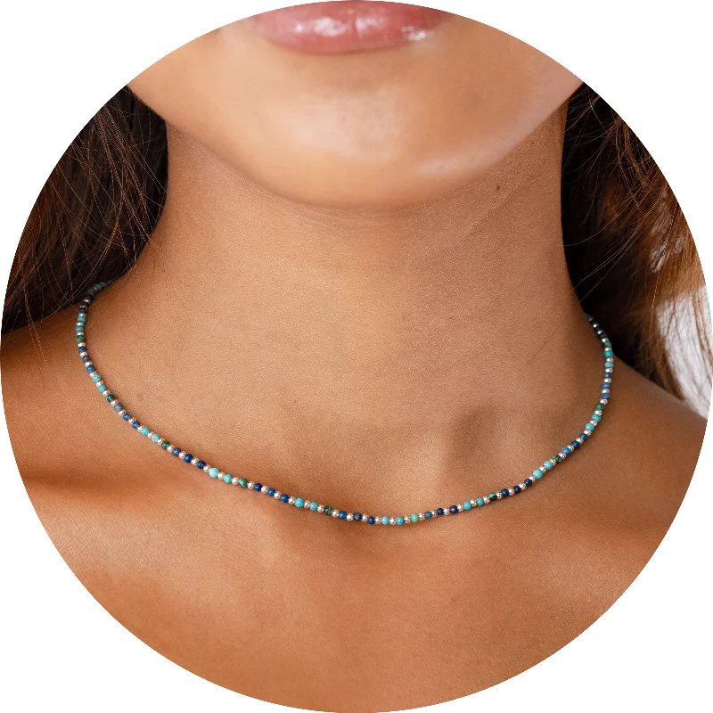 Premium Diamond Jewelry For Unforgettable Moments Enlightenment + Wisdom 2mm Metal Accent Healing Necklace Premium Diamond Jewelry For Unforgettable Moments Enlightenment + Wisdom 2mm Metal Accent Healing Necklace