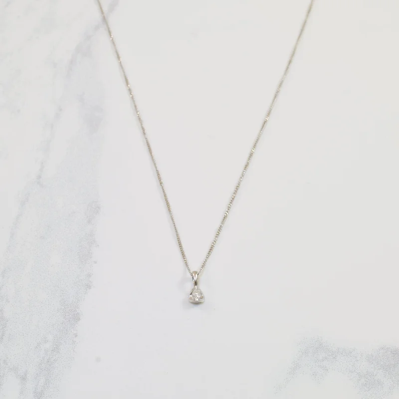Jewelry Sale – Exclusive Styles At Lower Prices Half Moon Solitaire Diamond Necklace | 0.04ct | 19" | Jewelry Sale – Exclusive Styles At Lower Prices Half Moon Solitaire Diamond Necklace | 0.04ct | 19" |