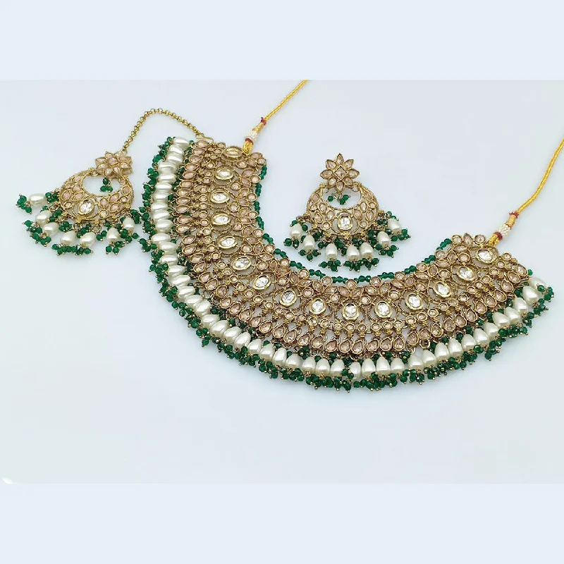 Special Deals On Handcrafted And Designer Jewelry JCM Gold Plated Austrian Stone Necklace Set Special Deals On Handcrafted And Designer Jewelry JCM Gold Plated Austrian Stone Necklace Set