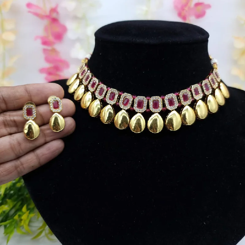 Limited-Time Offer On Premium Jewelry Collections JCM Gold Plated Austrian Stone Necklace Set Limited-Time Offer On Premium Jewelry Collections JCM Gold Plated Austrian Stone Necklace Set