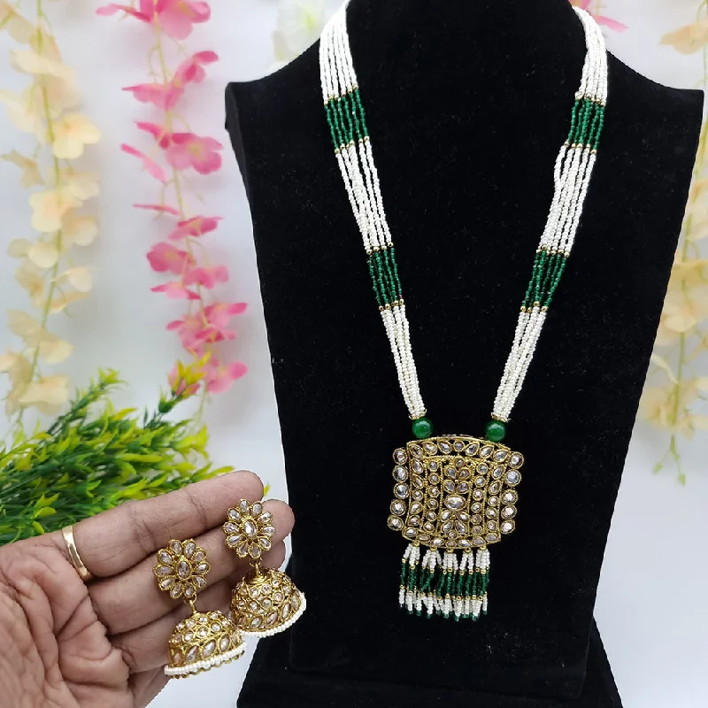 Exclusive Jewelry Bundles At Discounted Rates JCM Gold Plated Crystal And Pearl Long Necklace Set Exclusive Jewelry Bundles At Discounted Rates JCM Gold Plated Crystal And Pearl Long Necklace Set