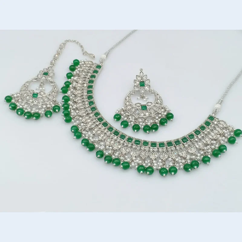Trending Jewelry Now Available At Exclusive Prices JCM Silver Plated Crystal Necklace Set Trending Jewelry Now Available At Exclusive Prices JCM Silver Plated Crystal Necklace Set