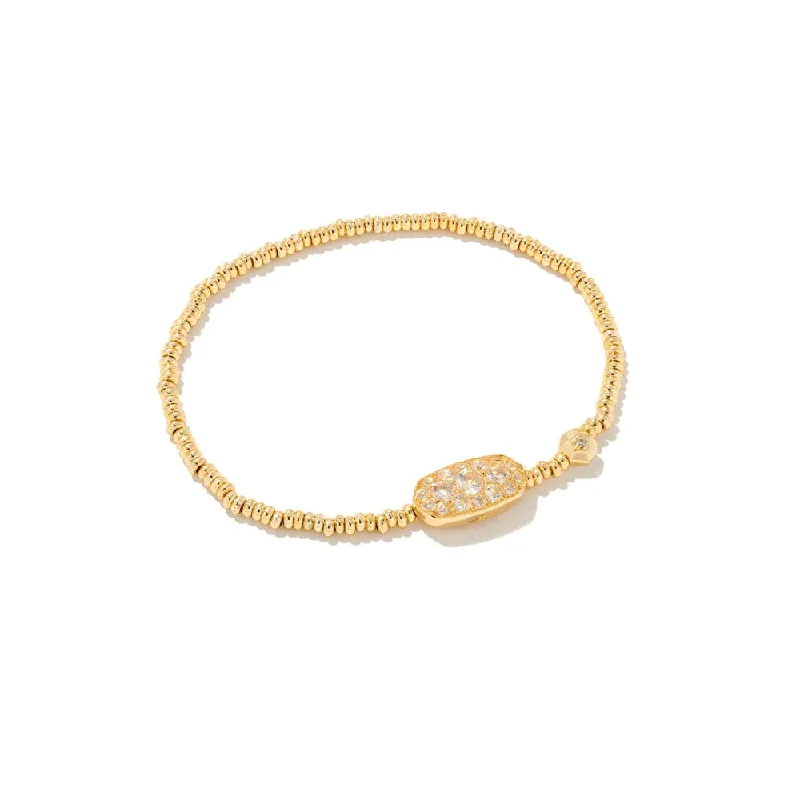 Limited-Stock Jewelry Clearance – Grab Your Favorites Now Kendra Scott Grayson Stretch Bracelet in White Crystal Limited-Stock Jewelry Clearance – Grab Your Favorites Now Kendra Scott Grayson Stretch Bracelet in White Crystal