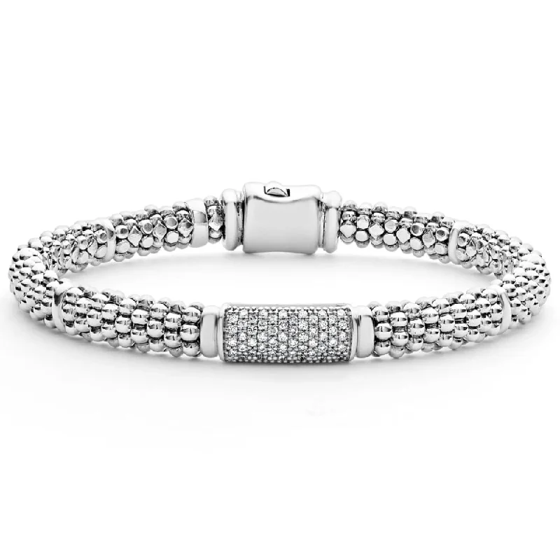 Unmissable Discounts On Timeless Jewelry Pieces Lagos 6mm Caviar Diamond Bracelet