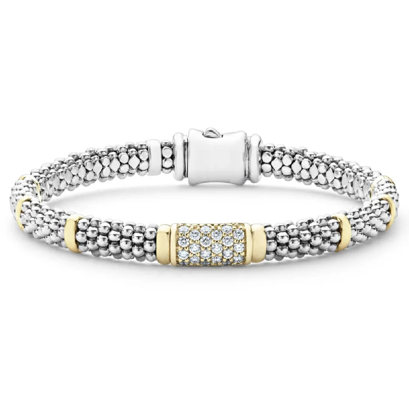 Seasonal Jewelry Sale – Upgrade Your Style Today Lagos 6mm Diamond Caviar Bracelet