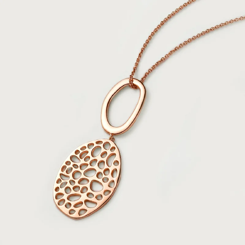 Beautiful Jewelry, Breathtaking Discounts – Hurry In Lattice Double Link Necklace