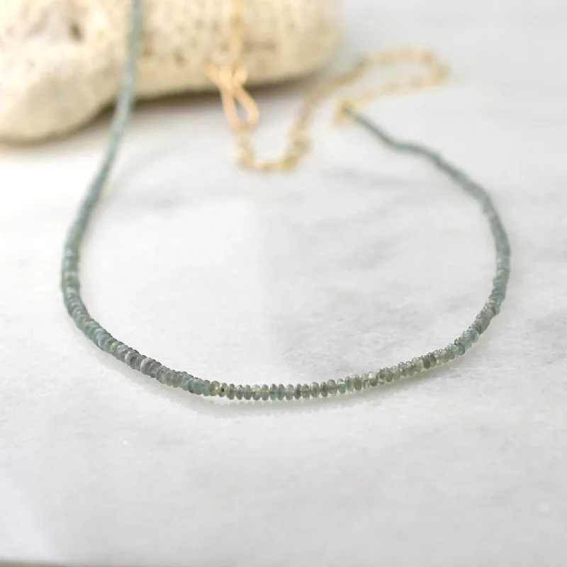 Big Savings On Your Favorite Jewelry Pieces Green Sapphire Necklace