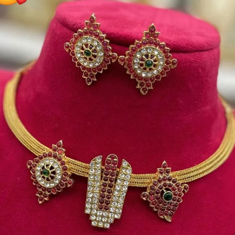 Buy More, Save More On Stunning Jewelry Designs Manisha Jewellery Gold Plated Austrian Necklace Set Buy More, Save More On Stunning Jewelry Designs Manisha Jewellery Gold Plated Austrian Necklace Set