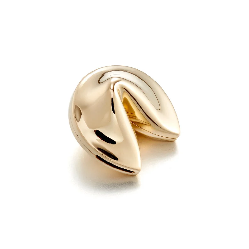 Stunning Statement Jewelry, Unbeatable Discounts Small Gold Fortune Cookie Box
