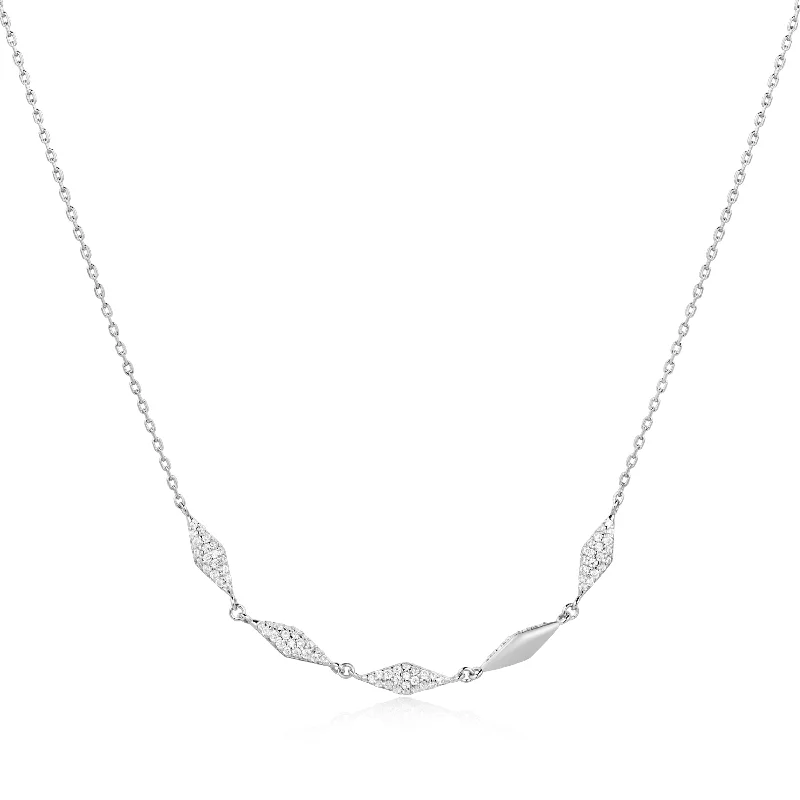 Elegant Jewelry At Unbeatable Prices – Shop Today Silver Multi Sparkle Necklace
