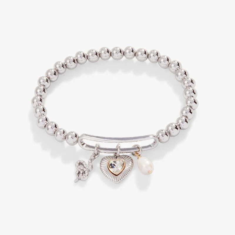 Timeless Beauty, Unbeatable Deals – Jewelry Sale On Pavé Heart + Pearl Stretch Bracelet Timeless Beauty, Unbeatable Deals – Jewelry Sale On Pavé Heart + Pearl Stretch Bracelet