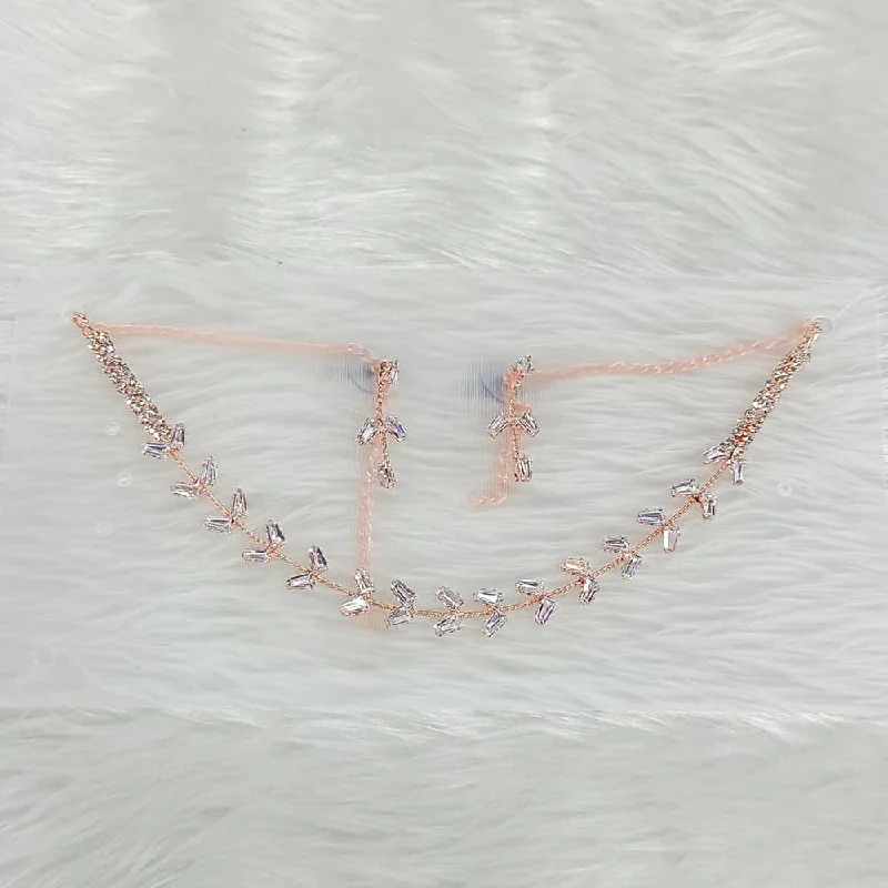 Shop Trending Jewelry With Exclusive Savings Pooja Bangles Rose Gold Plated Crystal Necklace Set Shop Trending Jewelry With Exclusive Savings Pooja Bangles Rose Gold Plated Crystal Necklace Set