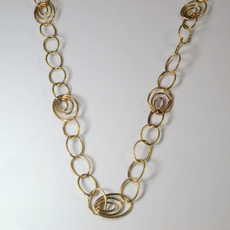 Your Dream Jewelry At Dream Prices 10k Layered Fancy Chain | 46" |