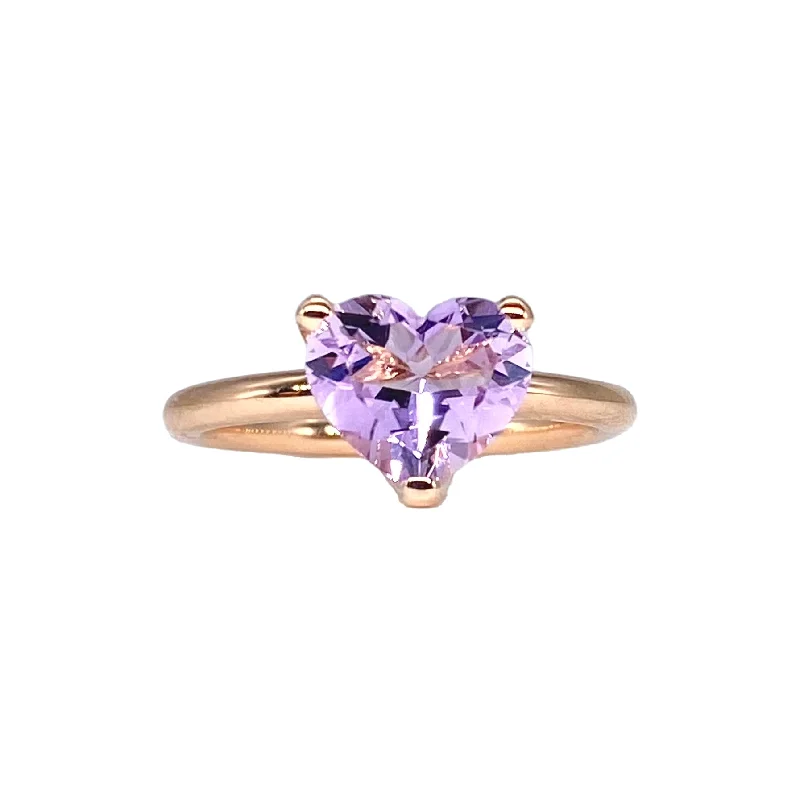Sparkle In Style With Our Best Jewelry Deals Rose de France Heart Solitaire Ring