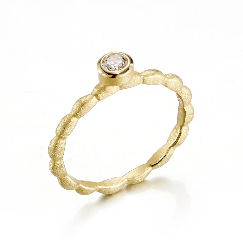 Get The Jewelry You Love At A Price You Love Round Diamond Stacking Ring
