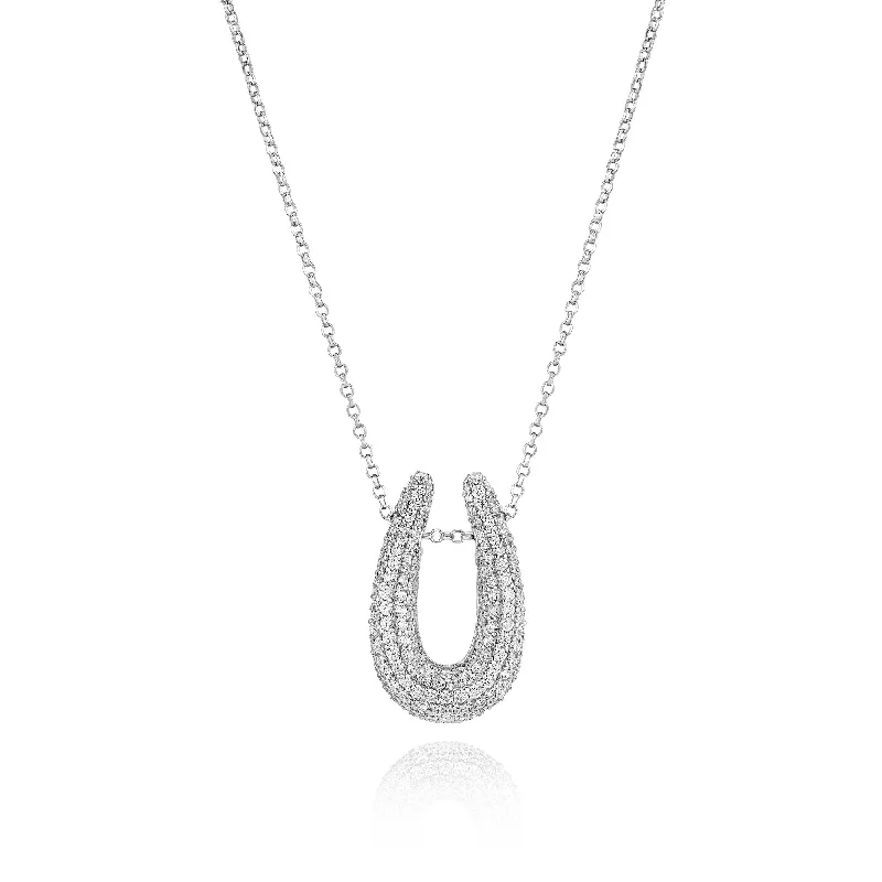 Upgrade Your Collection With Our Limited-Time Jewelry Sale Goccia Parvus Silver Necklace w. Zirconia