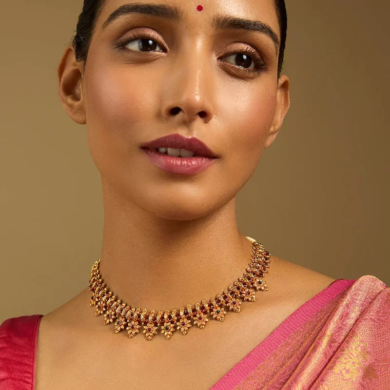 Exclusive Jewelry Offers – Sparkle For Less Silver Temple Necklace 172395