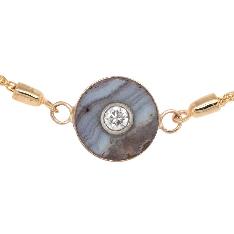 Seasonal Jewelry Deals – Elevate Your Style Sow Belly Agate Cerclen Bolo Bracelet