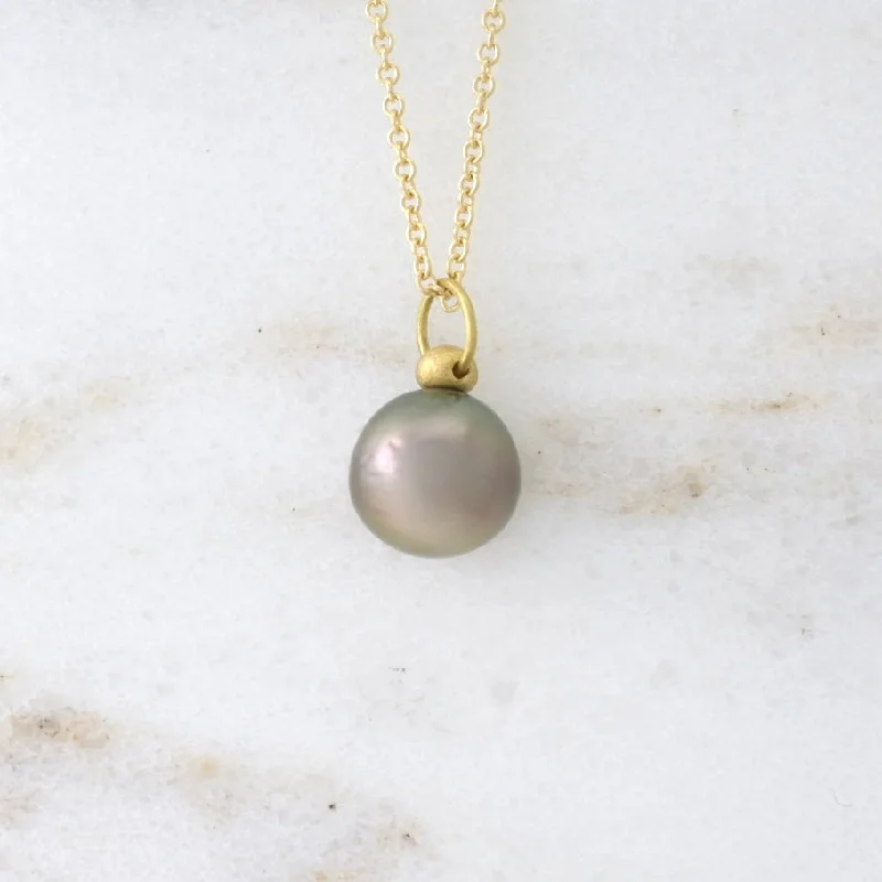 Luxury Handcrafted Jewelry For Elegant Looks Coppery Tahitian Pearl Charm 6