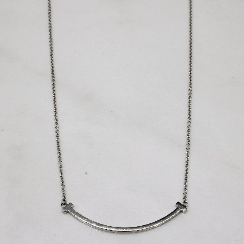 Don't Miss These Dazzling Jewelry Discounts 'Tiffany & Co' Smile Pendant Necklace | 18" | Don't Miss These Dazzling Jewelry Discounts 'Tiffany & Co' Smile Pendant Necklace | 18" |