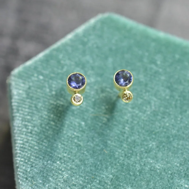 Elevate Your Jewelry Collection With Limited-Time Savings Wyoming Iolite and Diamond Studs Elevate Your Jewelry Collection With Limited-Time Savings Wyoming Iolite and Diamond Studs