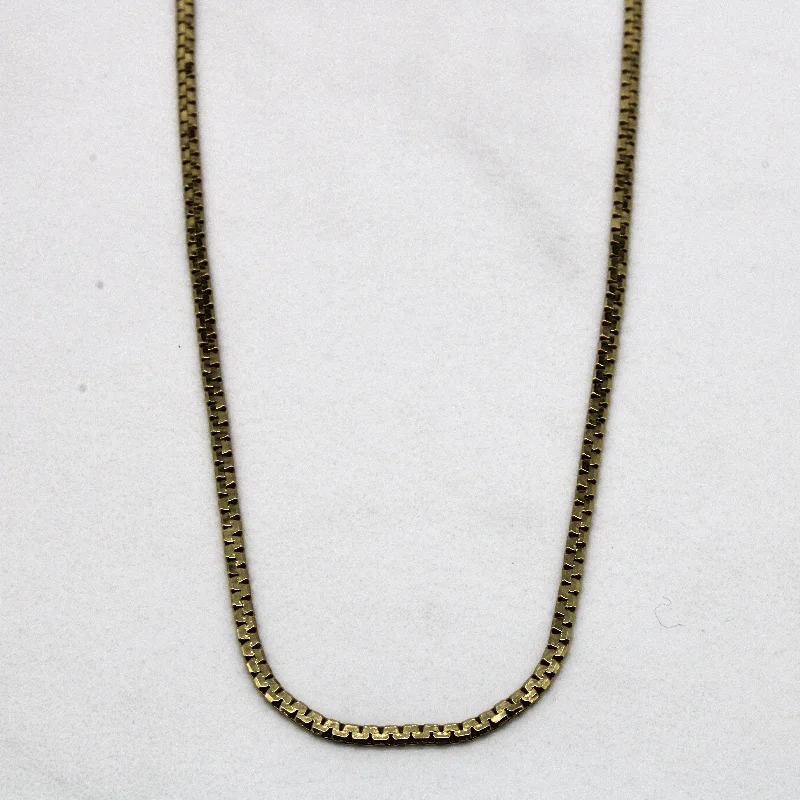 Trending Jewelry Now At Unbeatable Prices 10k Yellow Gold Modified Serpentine Chain | 20" | Trending Jewelry Now At Unbeatable Prices 10k Yellow Gold Modified Serpentine Chain | 20" |