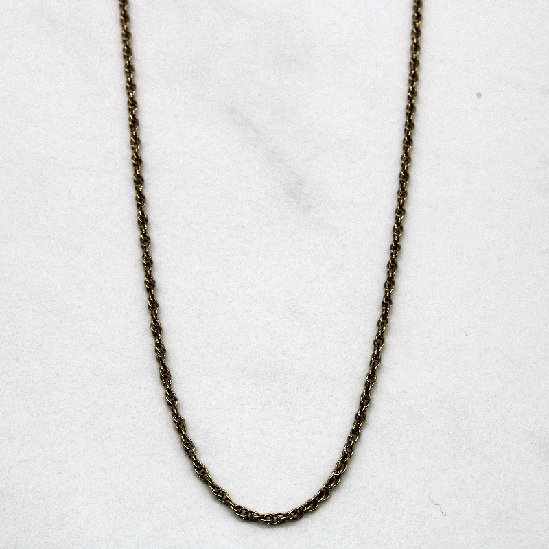 Jewelry Sale Bonanza – Grab Your Sparkle Now 14k Yellow Gold Rope Chain | 19" |