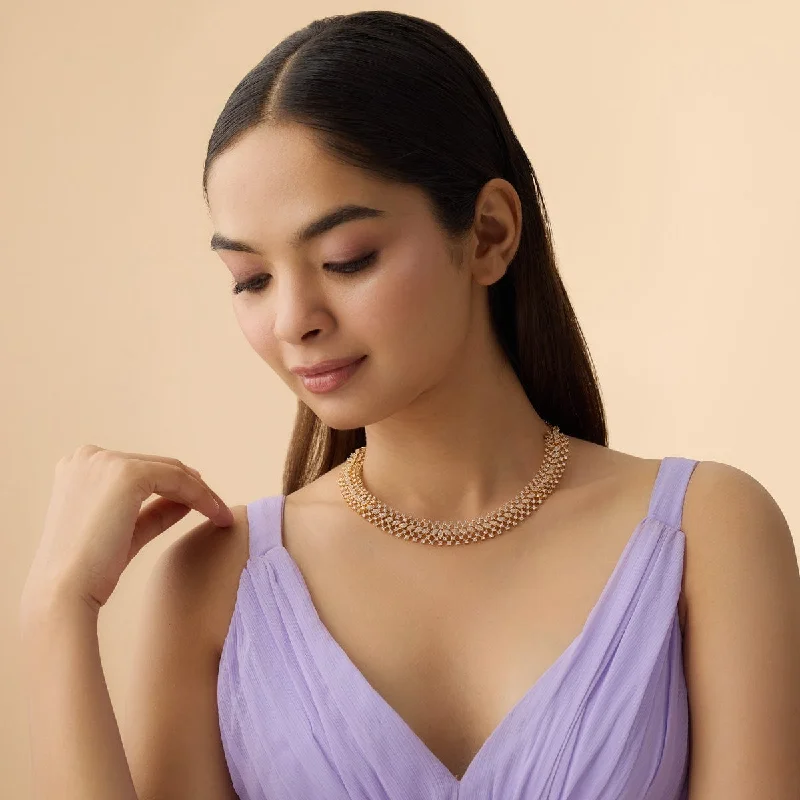 Shop Stylish Jewelry Now And Save Big Zircon Necklace 169328