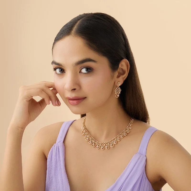 Elegant Designs, Unbeatable Discounts – Shop Jewelry Now Zircon Necklace 170174