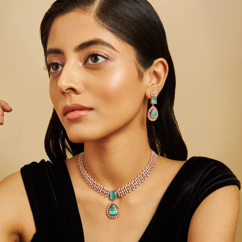 Gorgeous Jewelry, Limited-Time Savings Zircon Necklace 170355