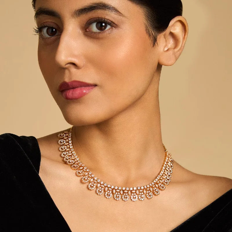 Elegant Jewelry Styles At Budget-Friendly Prices Zircon Necklace 170985